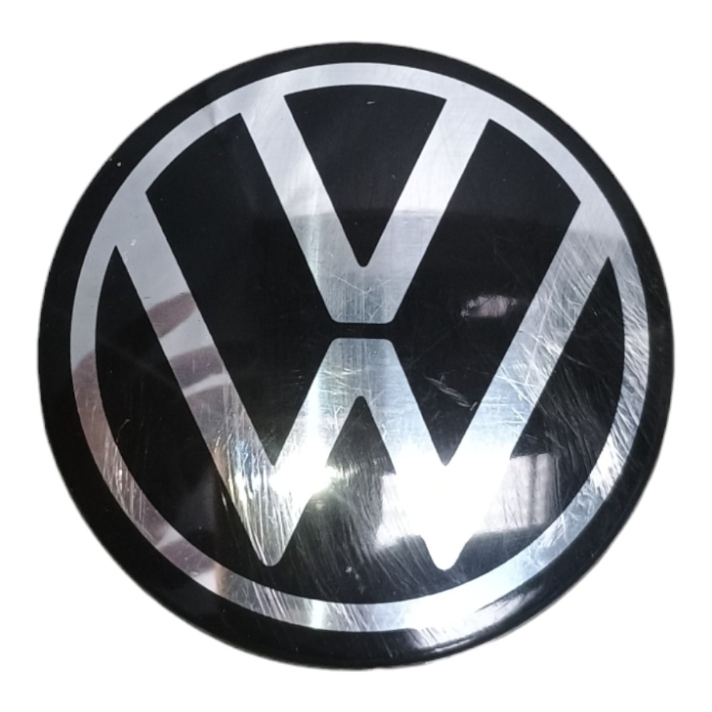 Calota Central Roda Vw T Cross Tsi 2022 1s0601171 Preto