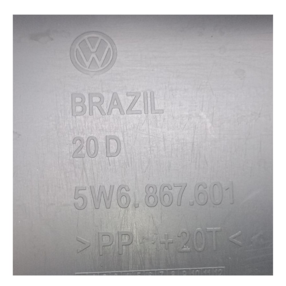 Forro Revestimento Porta Malas Vw Gol 2007 À 2014 5w6867601 5