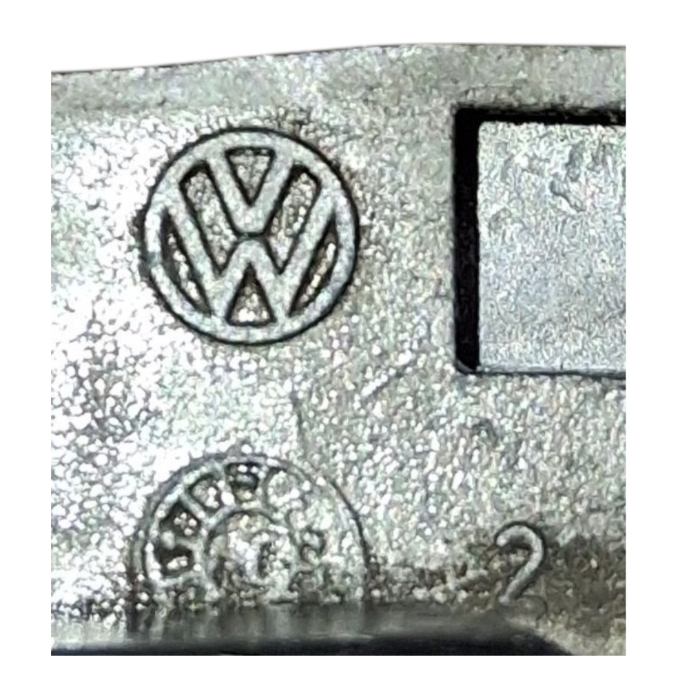 Maçaneta Externa Porta Dianteira Direita Vw Polo Sedan 2008 Preto Dianteira 7