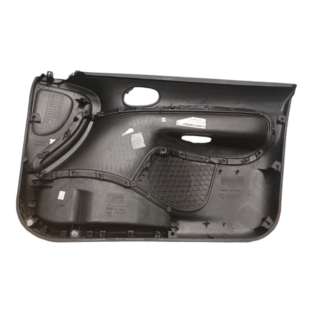 Forro Porta Dianteira Esquerda Peugeot 207 2010 Preto 2