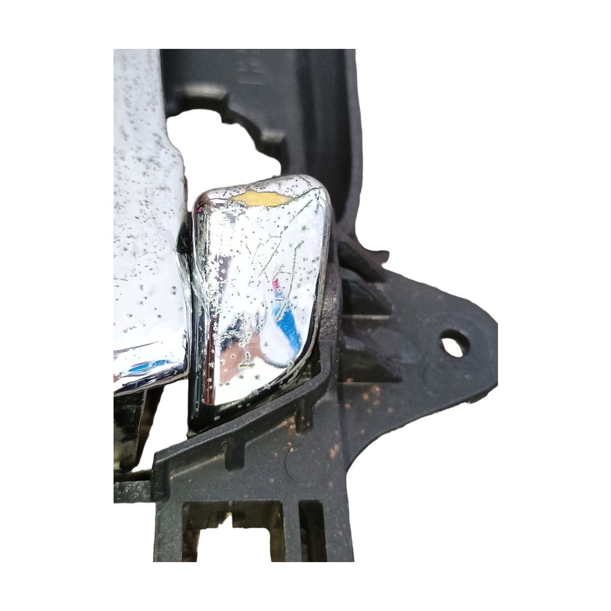 Maçaneta Interna Diant Dir Hyundai I30 2009 A 2015 C/detalhe Preto/prata Dianteira 4