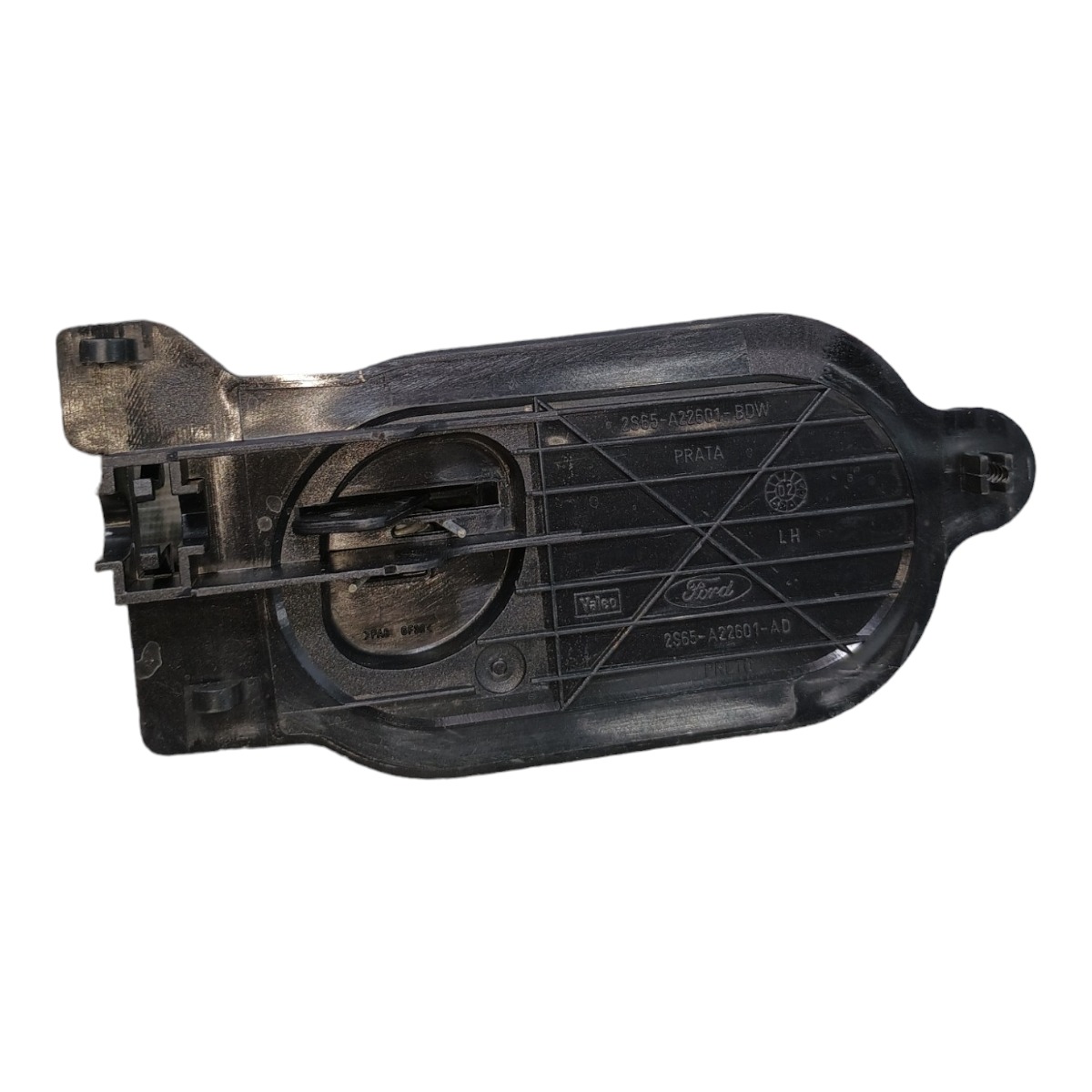 Maçaneta Interna Direita Dianteira Ford Fiesta 2002 A 2014 Prata Dianteira 2