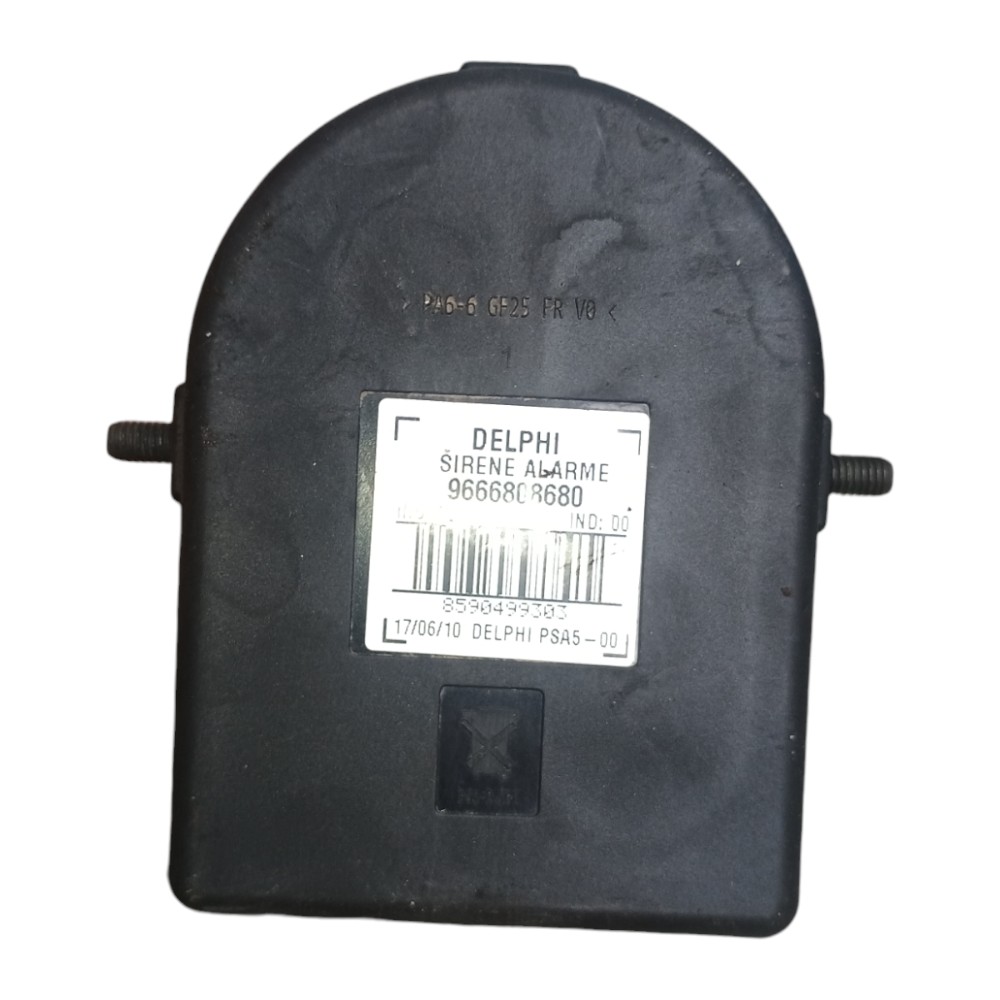Buzina Sirene Alarme Peugeot 207 2010 2