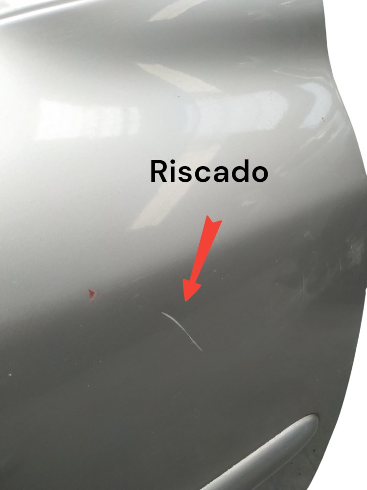 Porta Dianteira Direita Peugeot 207 Com Detalhe Dianteira Direita Prata 3