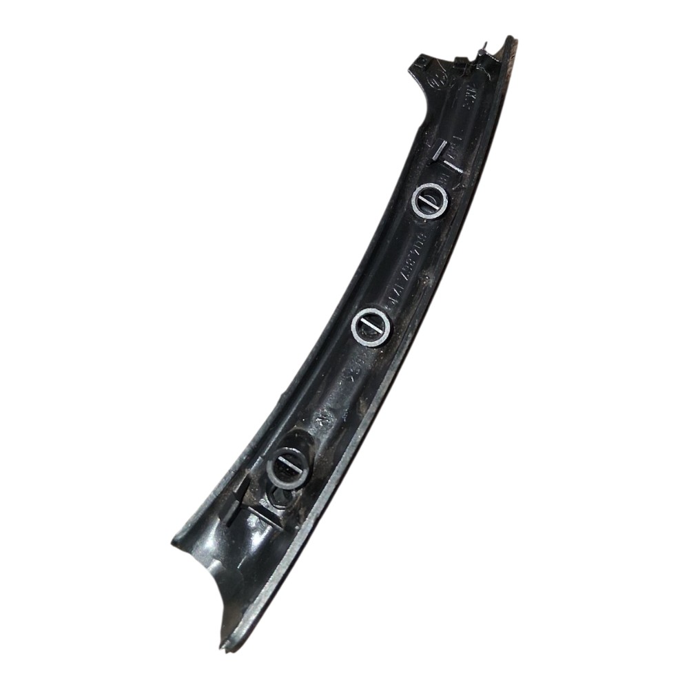 Acabamento Puxador Porta Esquerda Vw Polo 2003 Á 2015 Preto Dianteira/traseira 4