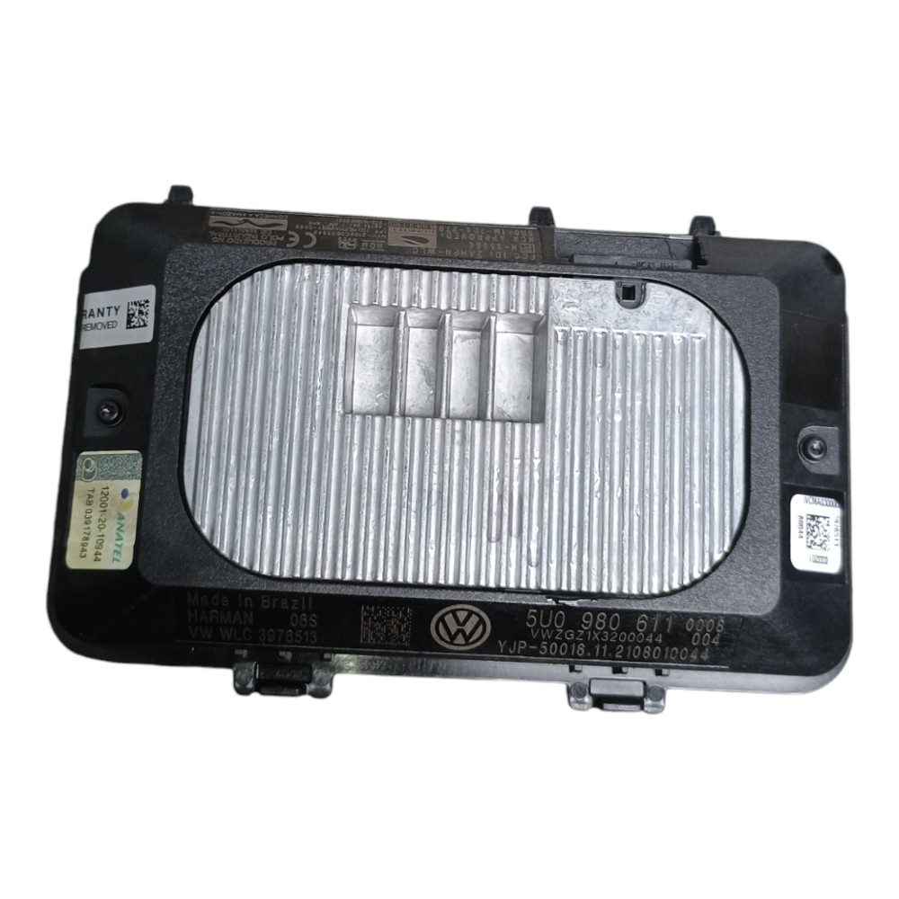 Módulo Base Carregador Wireless Vw Tcross 2022 5u0980611 1
