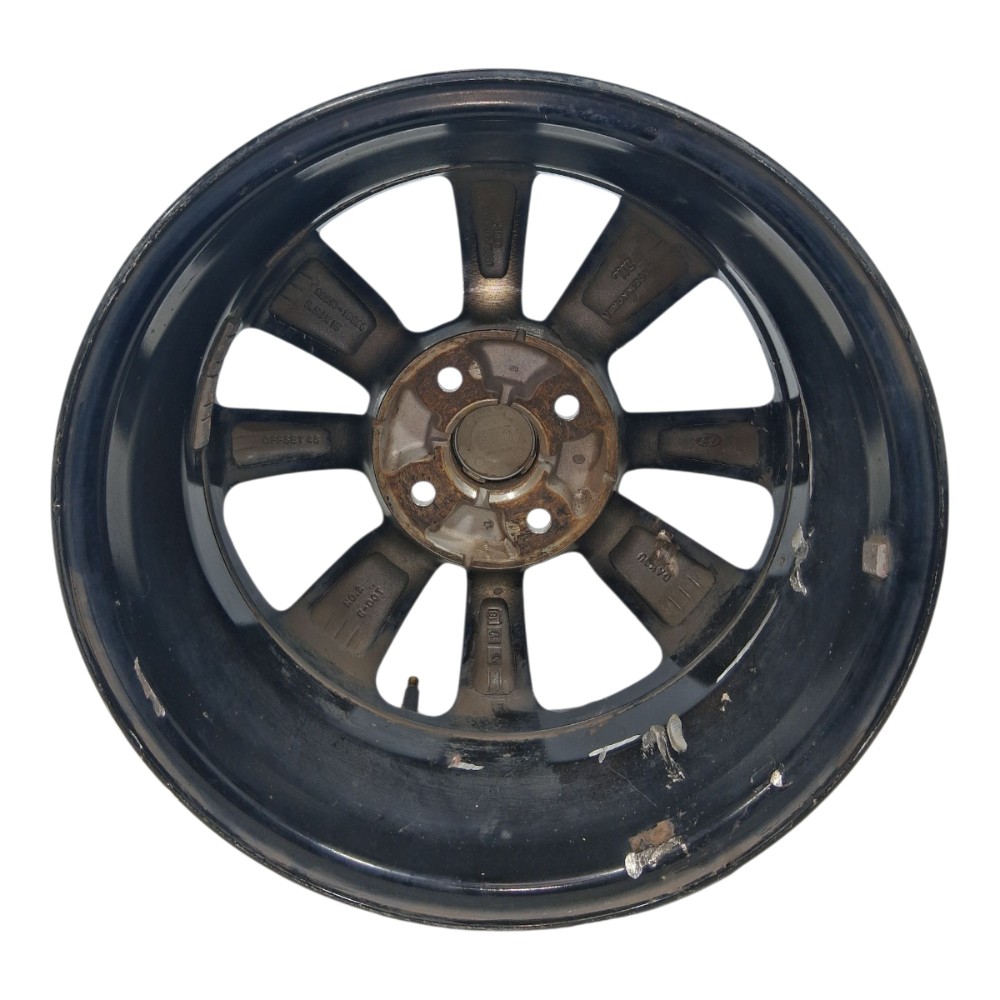 Roda Aro 15 Hyundai Hb20 1.6 2018  *riscada 529101s520 Prata 2