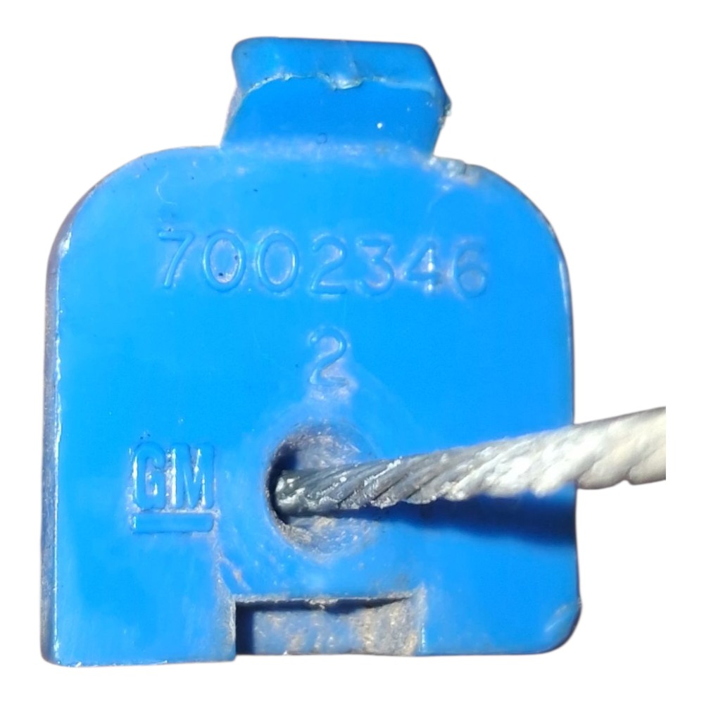 Cabo Fechadura Porta Tras Esquerda Zafira Astra 2000 Á 2012 Preto 5