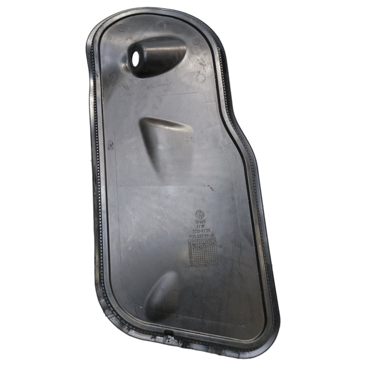 Acabamento Interno Porta Dianteira Direita Vw Up Move 2017  Preto 1