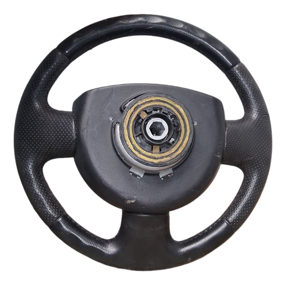 Volante Motorista Ford Fiesta 2003 À 2012 *detalhe Preto 2