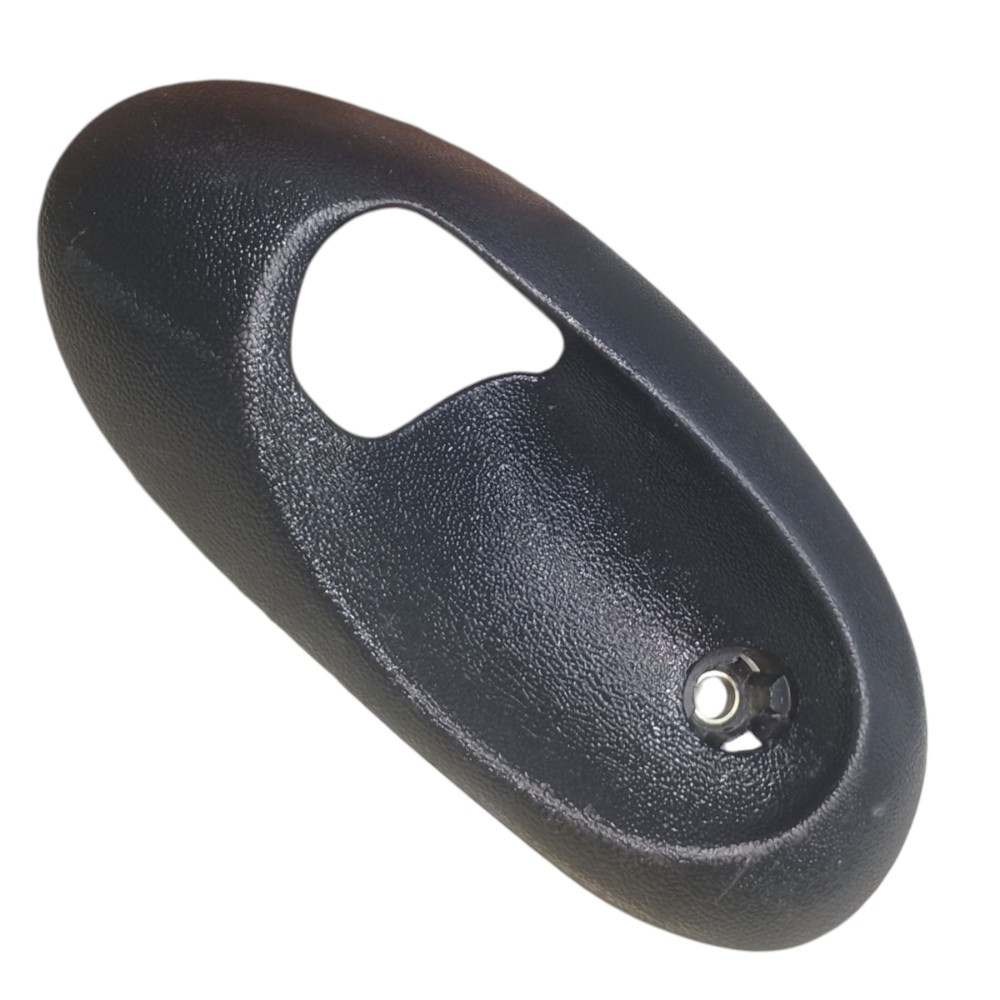 Moldura Maçaneta Porta Dianteira Direita Fiat Stilo 2003  Preto Dianteira 1
