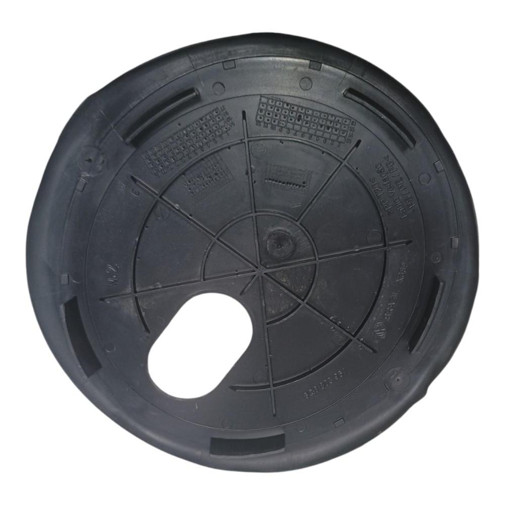 Tampa Assoalho Tanque Combustível Vw Voyage 2022 6q0803961 Preto 2022 2