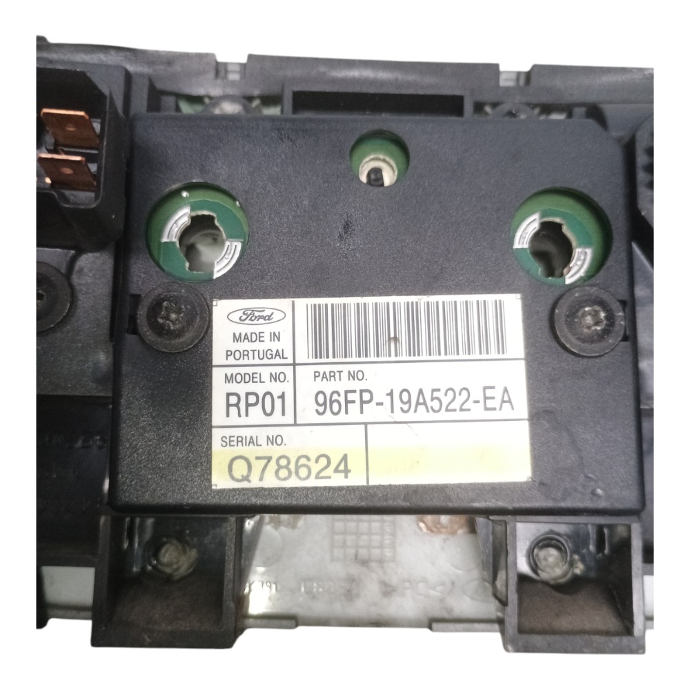 Comando Ar Condicionado Ford Fiesta 1997 96fp19a522ea 6