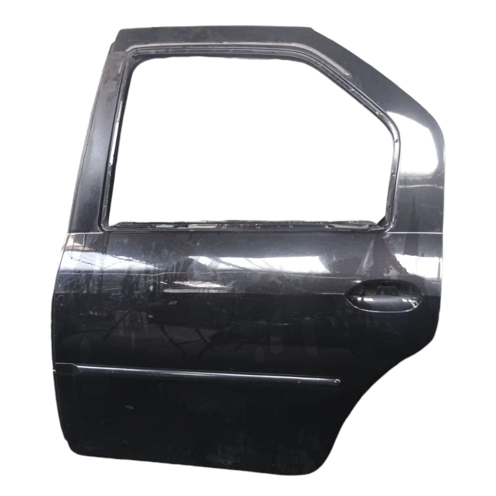 Porta Traseira Esquerda Renault Logan 2012 Traseira Esquerda Preto 1