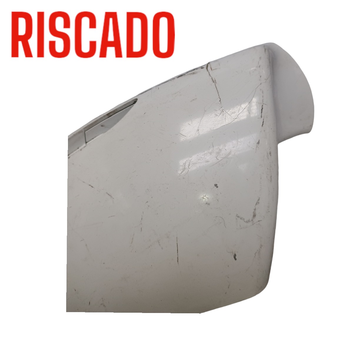 Capa Retrovisor Esquerdo Kia Sportage 2011 À 2015 C/detalhes Branco 7