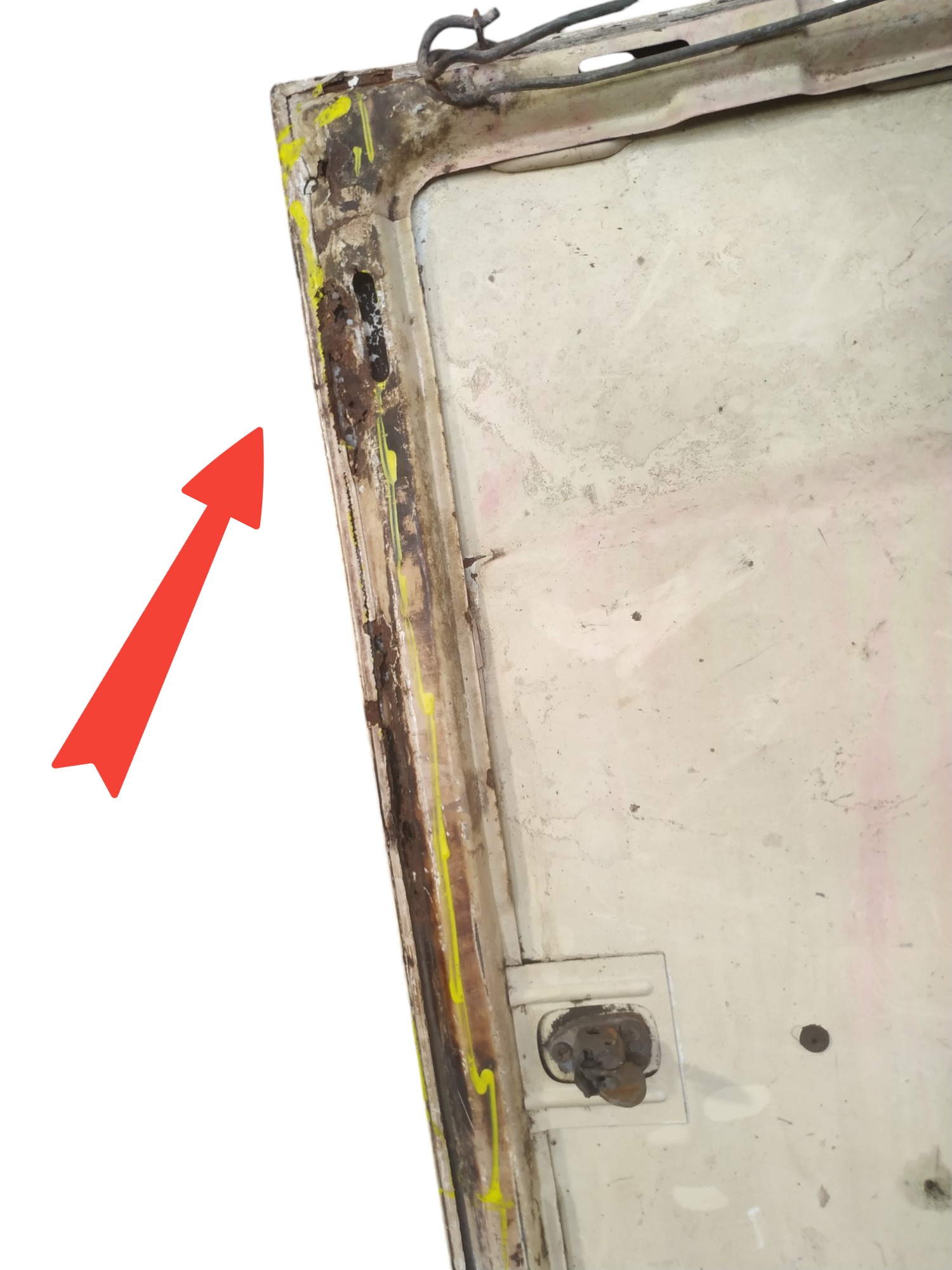 Tampa Traseira Vw Kombi 1980 Com Detalhe 4