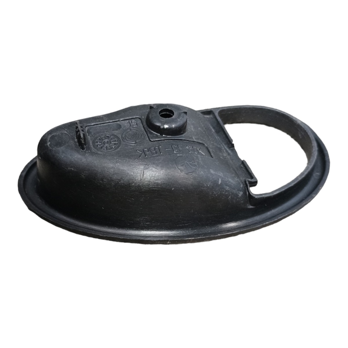 Moldura Maçaneta Interna Porta Traseira Esq Fiat Palio 2001 Preto Traseira 1
