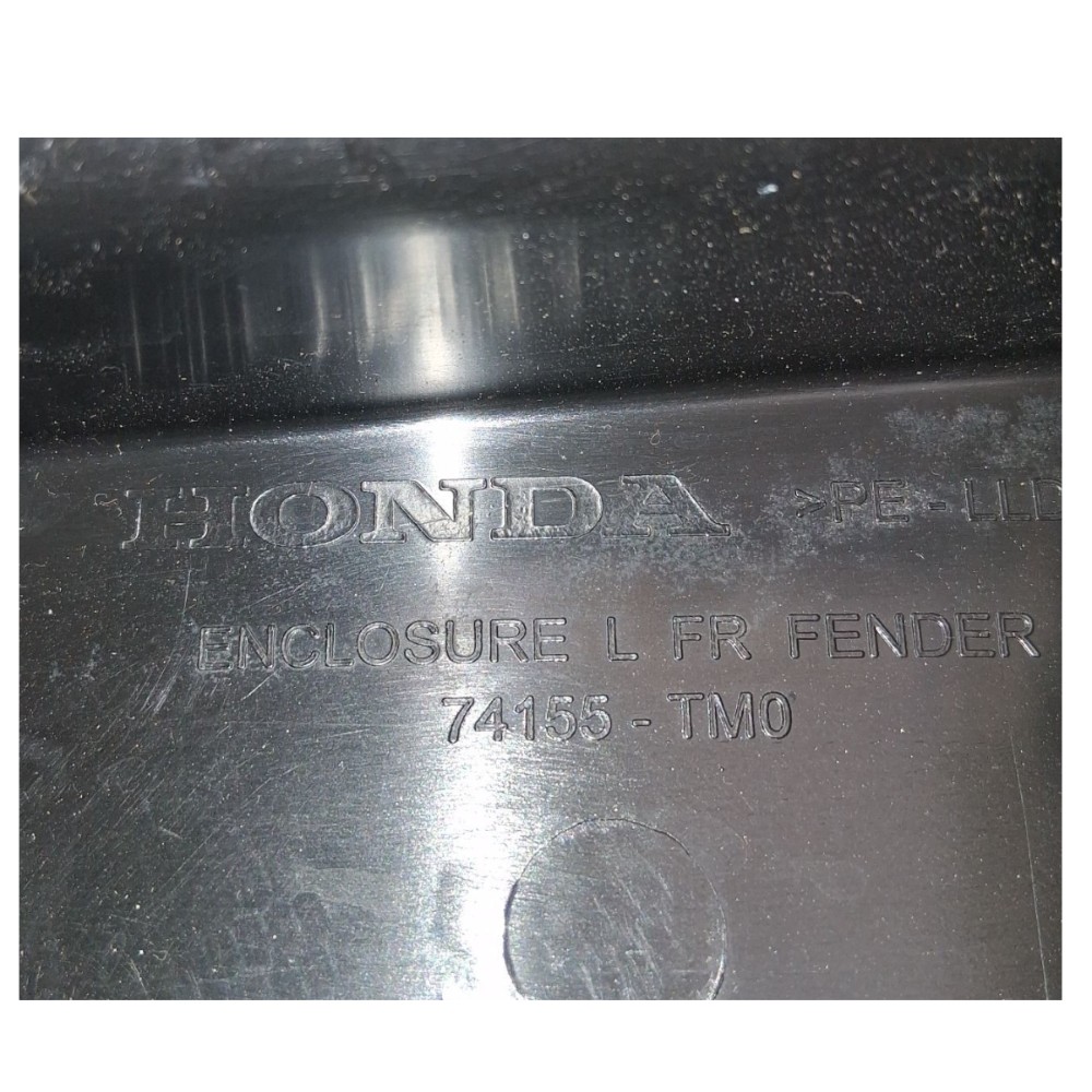 Acabamento Paralama Esquerdo Honda City 2010 74155tm0 5