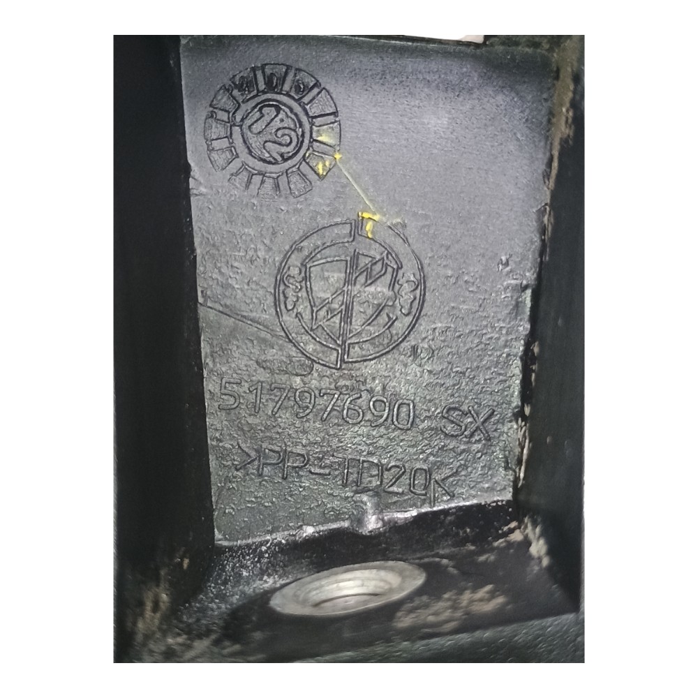 Guia Vidro Porta Dianteira Esquerda Fiat Punto 2012 Preto 5