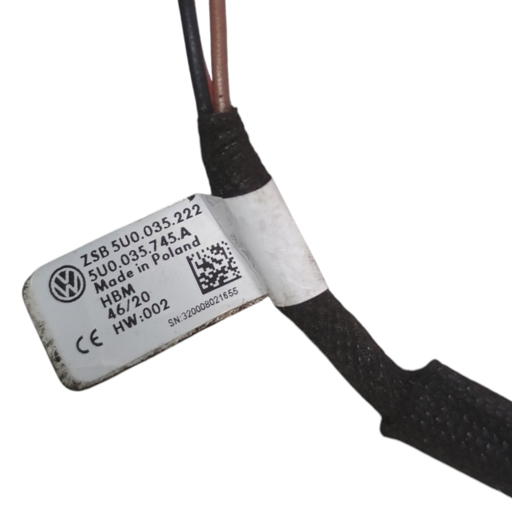 Chicote Entrada Usb Vw Voyage 1.6 2022 5u0035745a 5