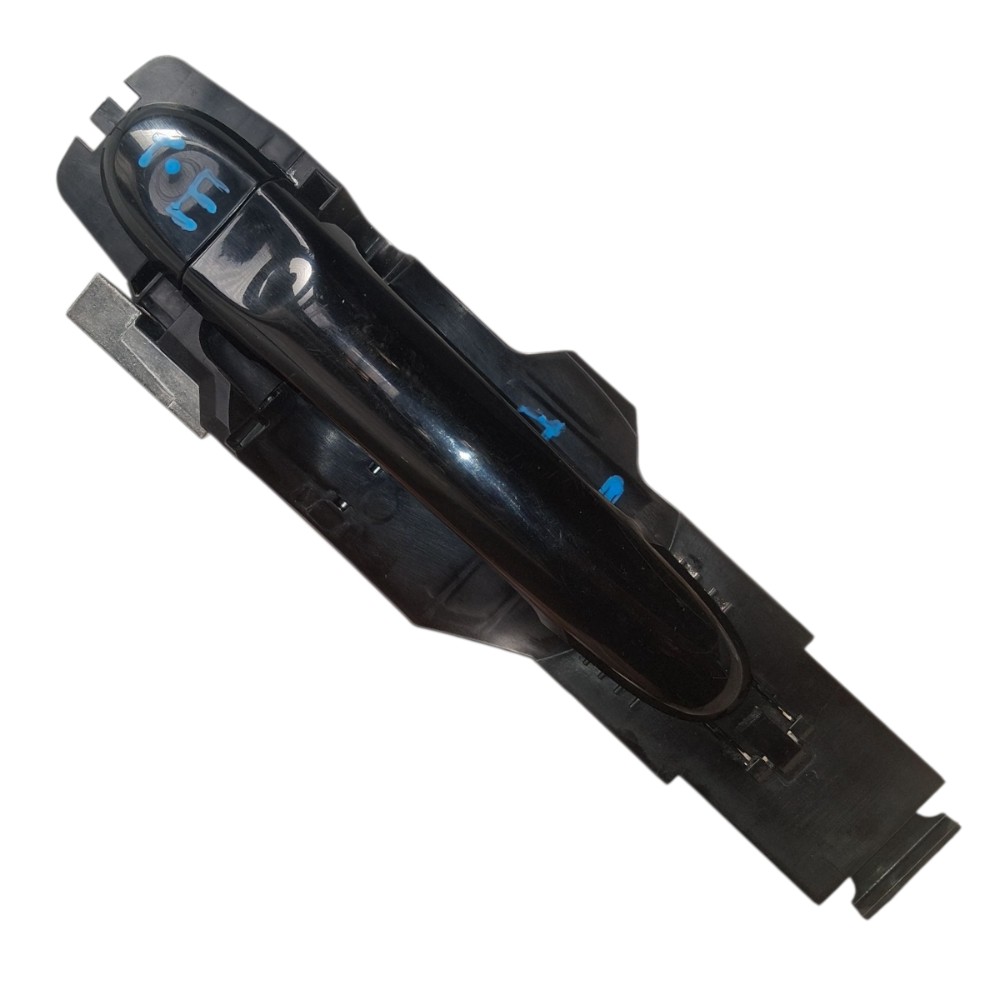 Maçaneta Externa Porta Traseira Esquerda Nissan Versa 2019 Preto Traseira
