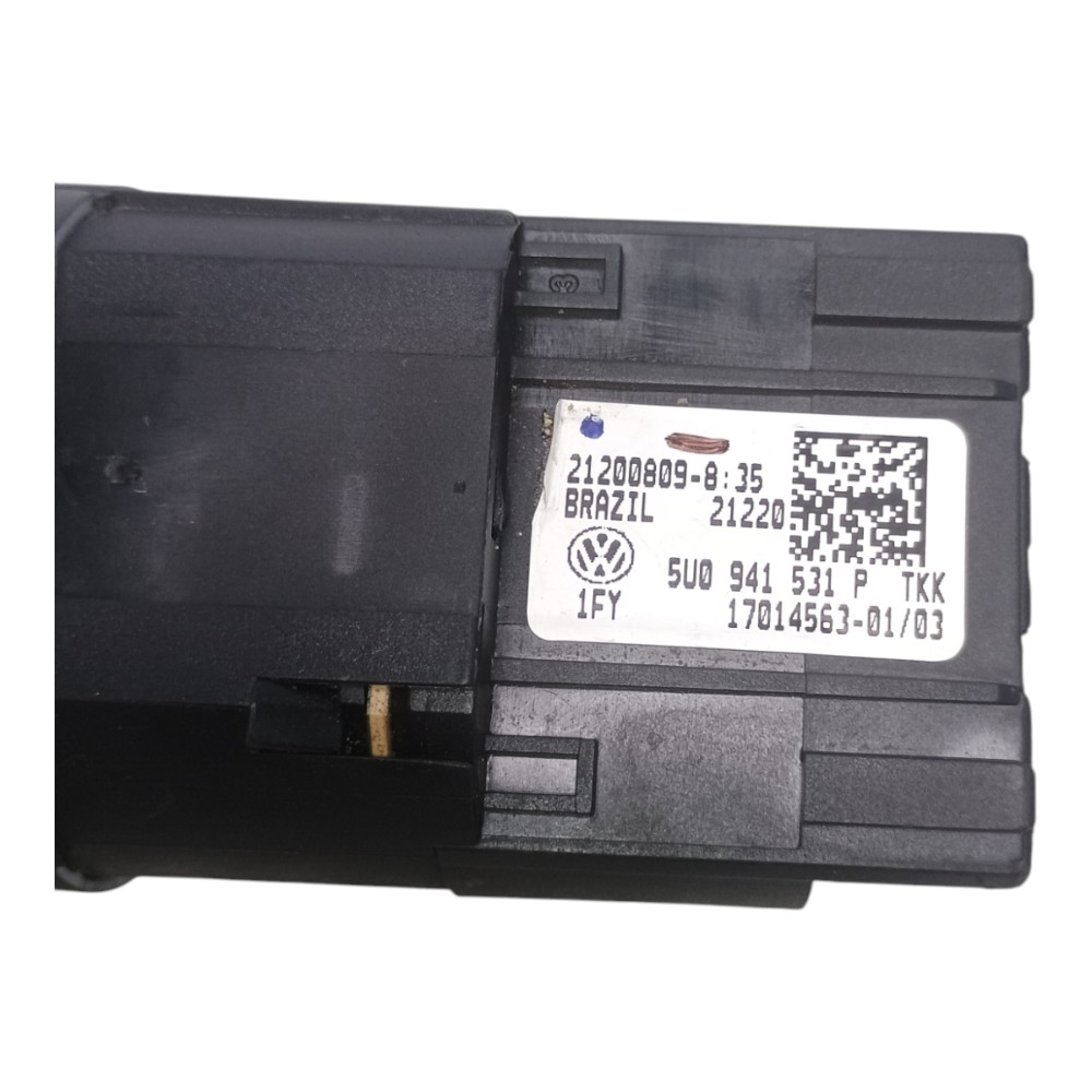 Comando Farol Chave Luz Milha Vw Voyage 1.6 2022 5u0941531 6