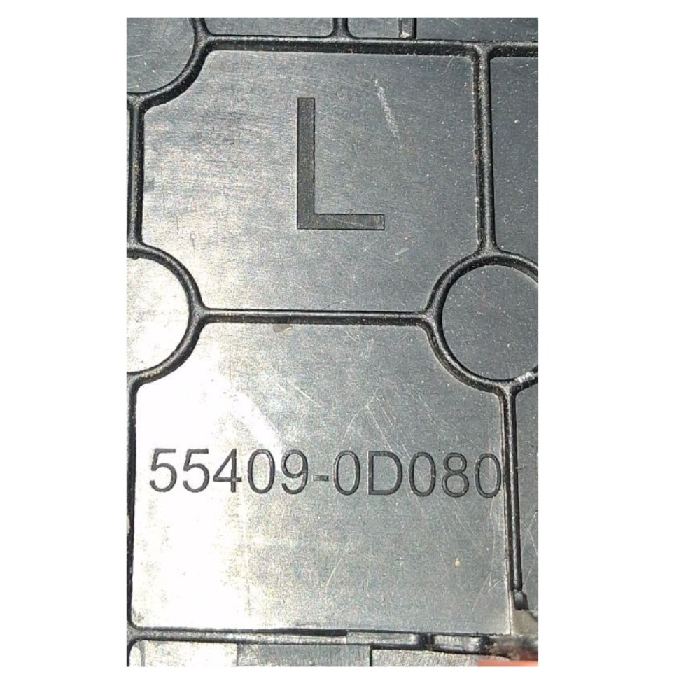 Moldura Tela Grade Tweeter Esquerdo Toyota Yaris Sd 2021 Preto 7
