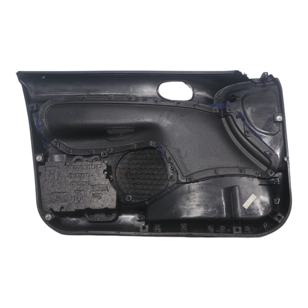 Forro Porta Dianteira Direita Peugeot 206 2003 Preto 3