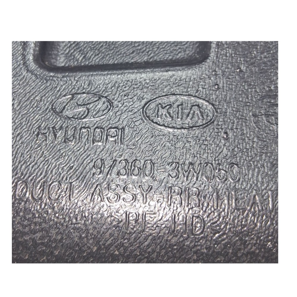 Duto Ar Assoalho Direito Hyundai Ix35 2014 973603w050 – Preto 10