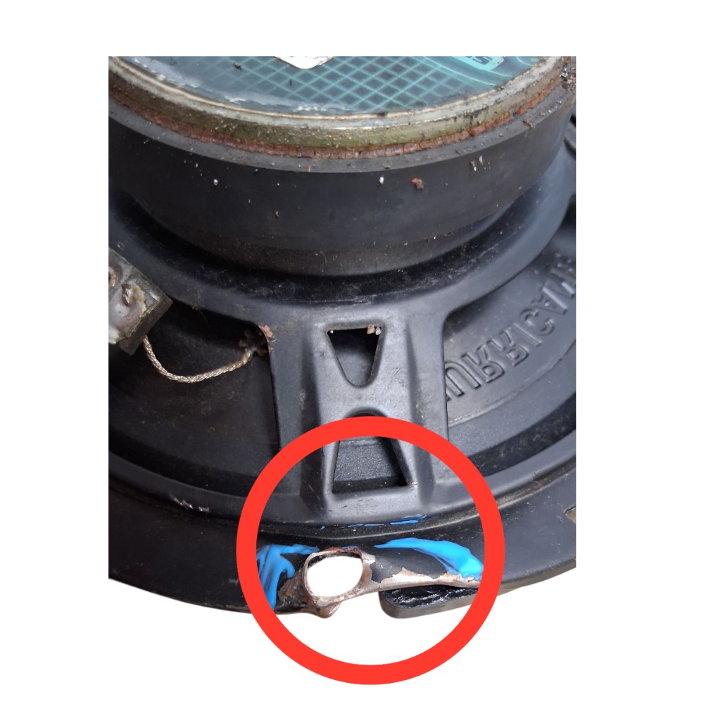 Alto Falante Porta Hurricane *detalhes Preto 6