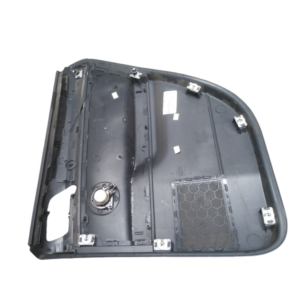 Forro Porta Traseiro Esquerdo Vw Polo 2003 A 2014 Preto 2