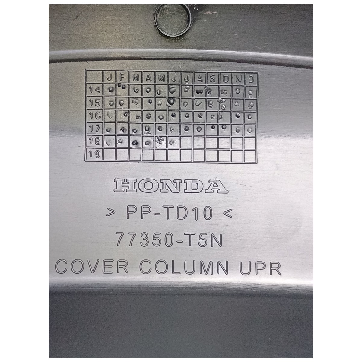 Acabamento Capa Coluna Direção Honda Hr-v 2018 C/detalhes 7