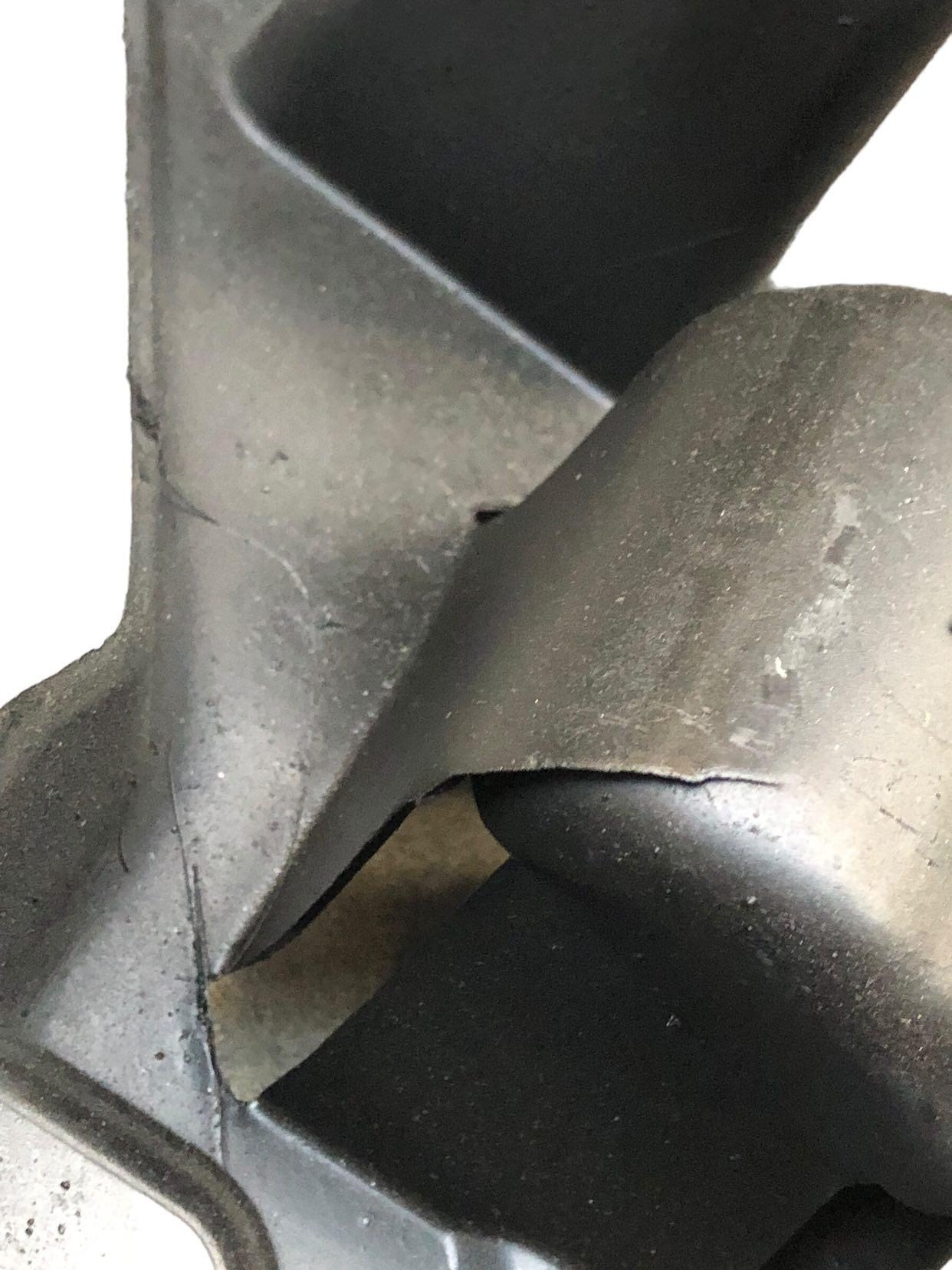 Absorvedor Impacto Para-choque Traseiro Ford Fiesta 2009 4