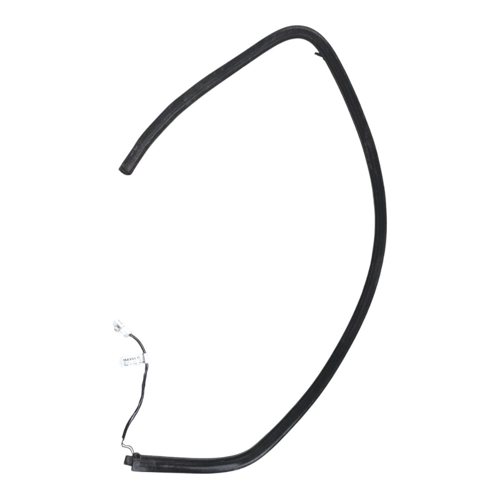 Borracha Porta Dianteira Direita Ford New Fiesta 2011 A 2013 Preto 2