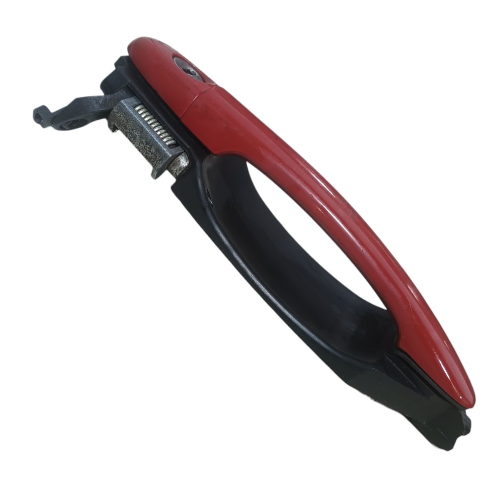 Maçaneta Externa Porta Dianteira Esquerda Fiat Idea 2013 Vermelho Dianteira 4