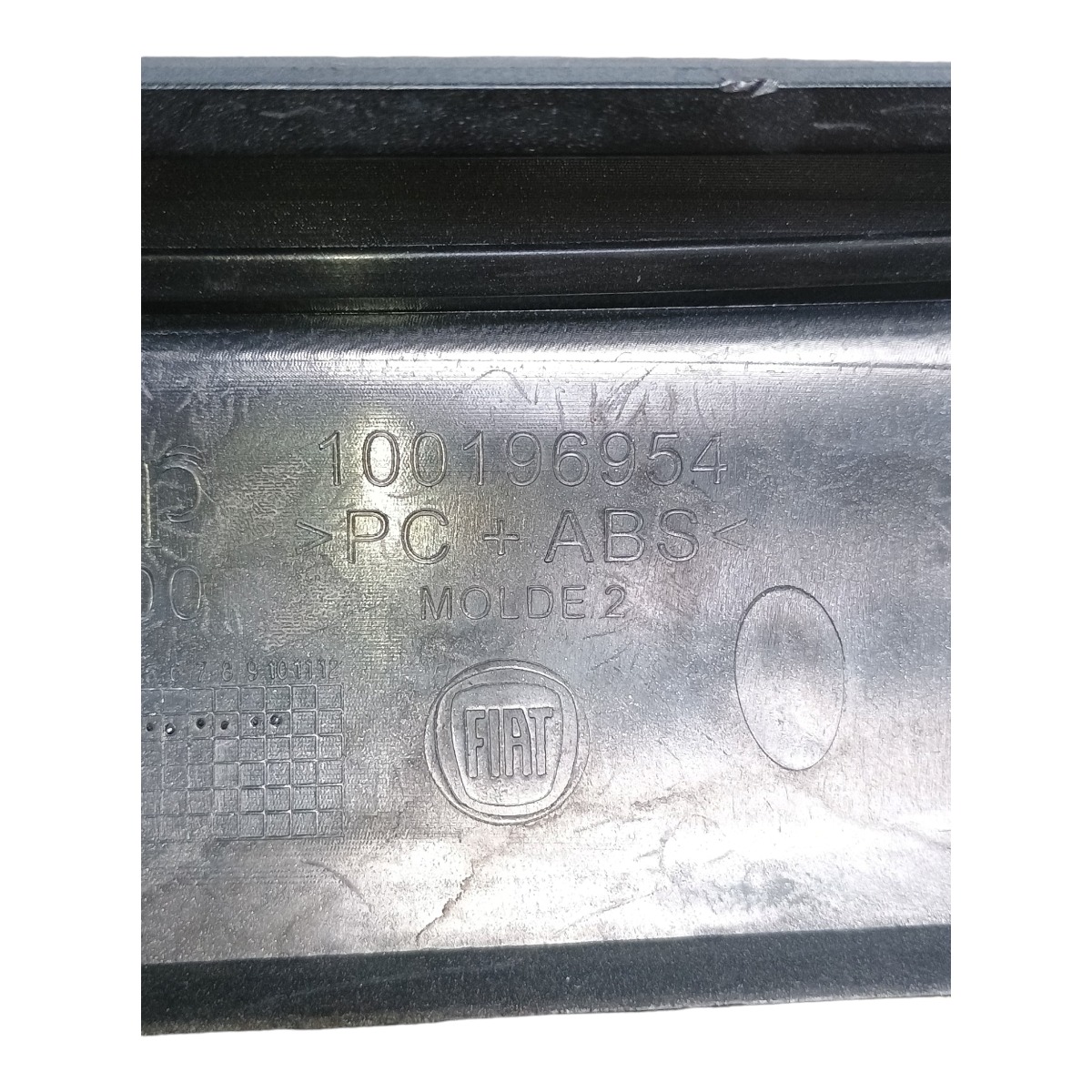 Moldura Painel Rádio Fiat Siena 2013 c/detalhes 100196954 8