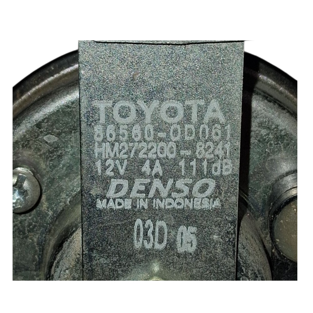Buzina Toyota Yaris SD 2021 865600d061 6