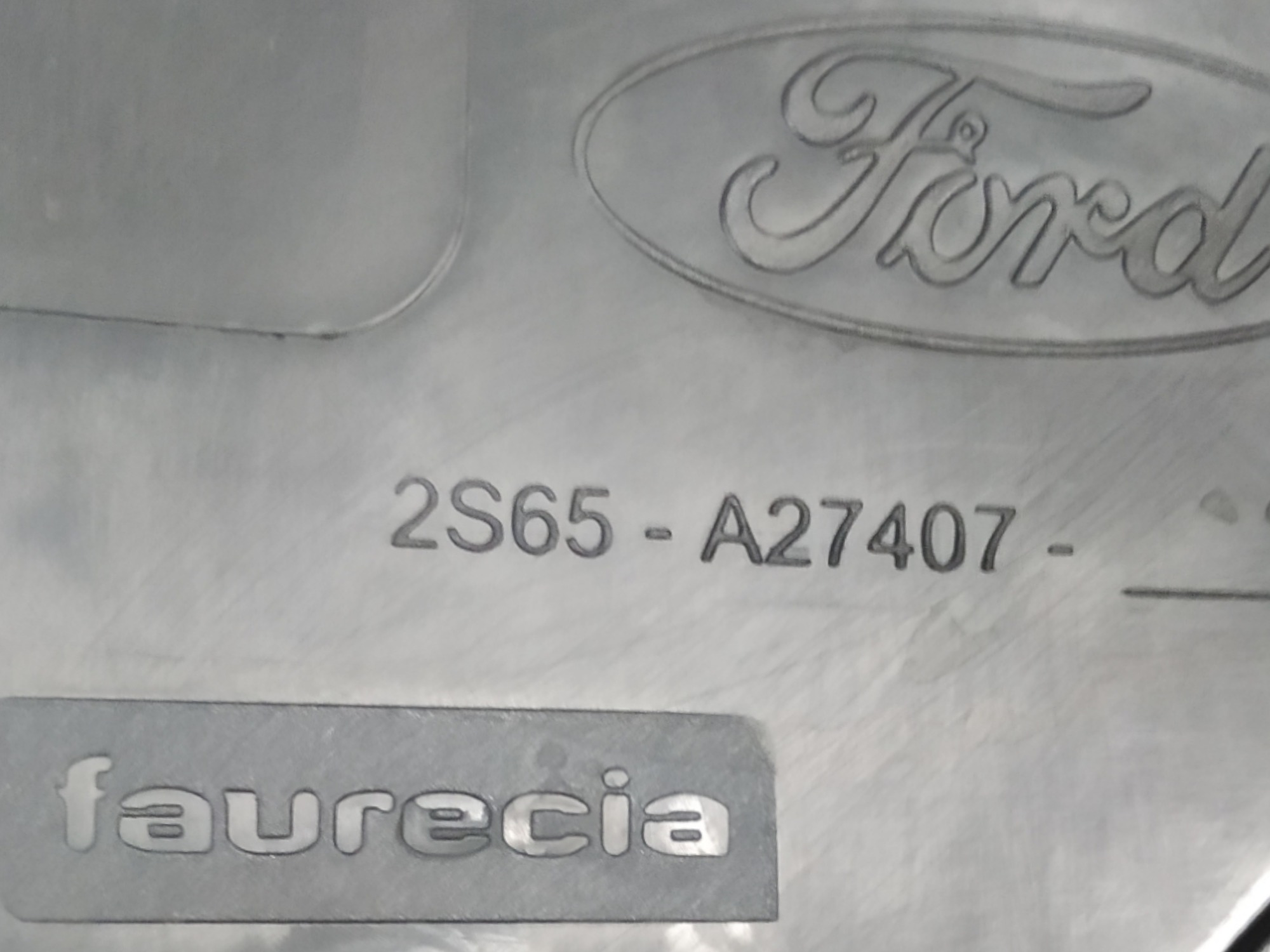 Forro Porta Traseiro Esquerdo Ford Fiesta 2003 A 2012 Cinza 3