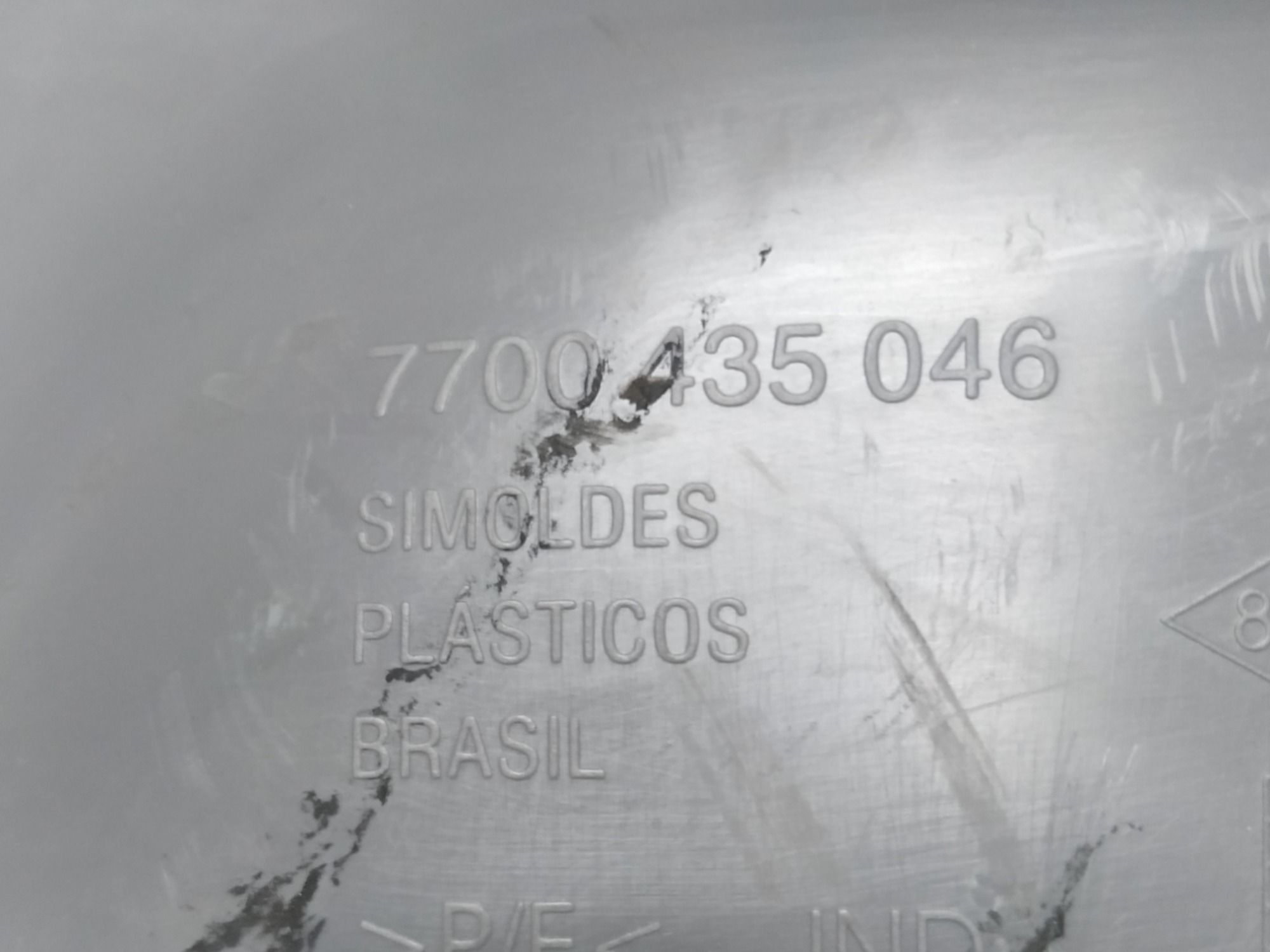 Forro Porta Traseiro Esquerdo Renault Clio 2001 A 2010 Cinza 3