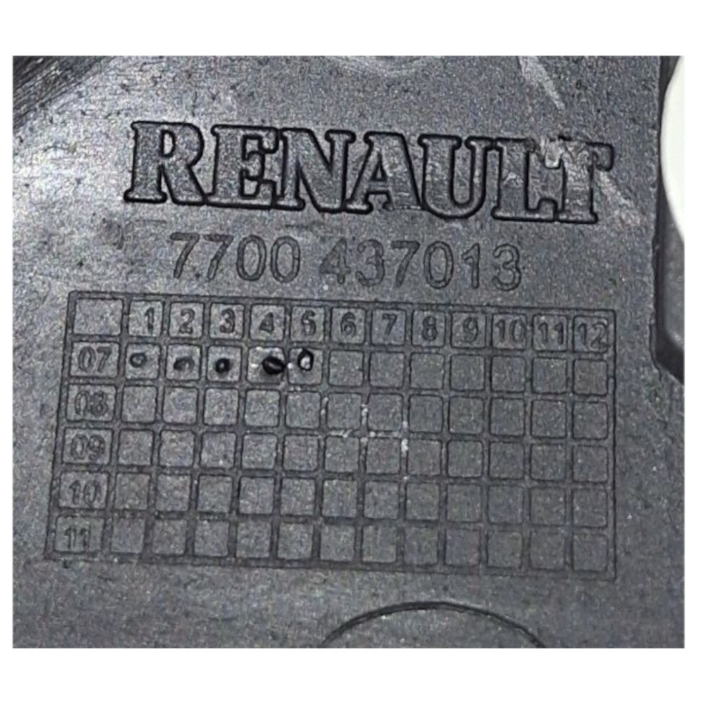 Moldura Limpador Traseiro Renault Clio 2008 5