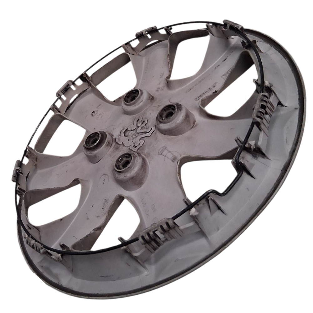 Calota Aro 14 Peugeot 206 9682290480 *detalhes Prata 4