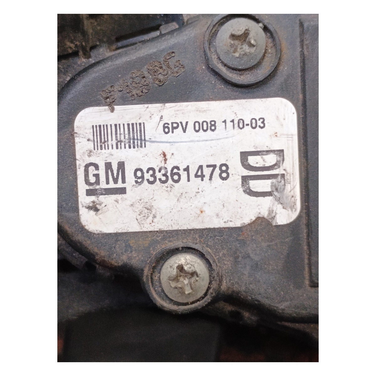 Pedal Acelerador Eletrônico Gm Meriva 2003/2012 93361478 4
