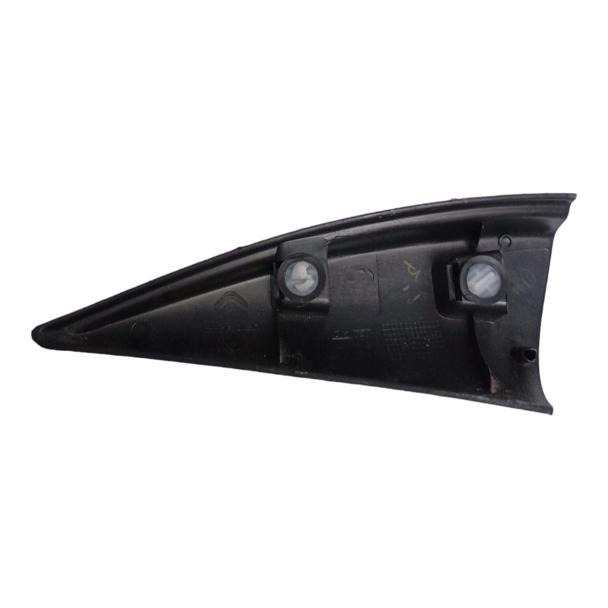 Moldura Interna Retrovisor Direito Citroen C3 Picasso 2013 Preto 2
