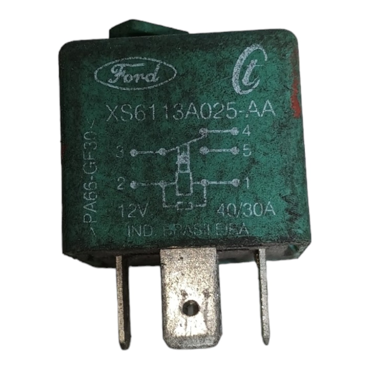 Relé Auxiliar Ford Fiesta Ka 1995 À 2007 Xs6113a025aa 1