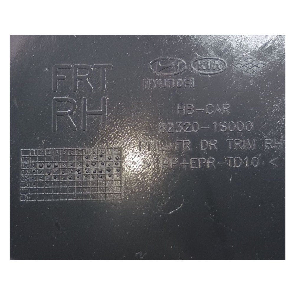 Forro Porta Dianteira Direita Hb20 2012 A 2019 *detalhes 8
