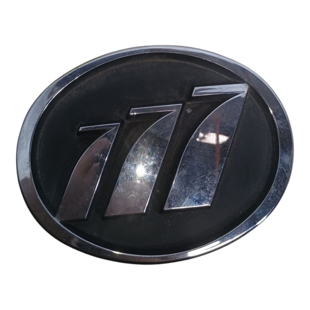 Emblema Tampa Traseira Lifan 620 Ano 2009 Prata Prata 1