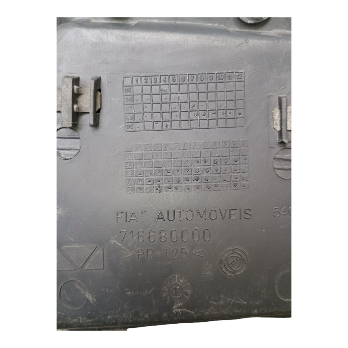 Cinzeiro Moldura Porta Objeto Fiat Palio Siena 1996 A 2011 5