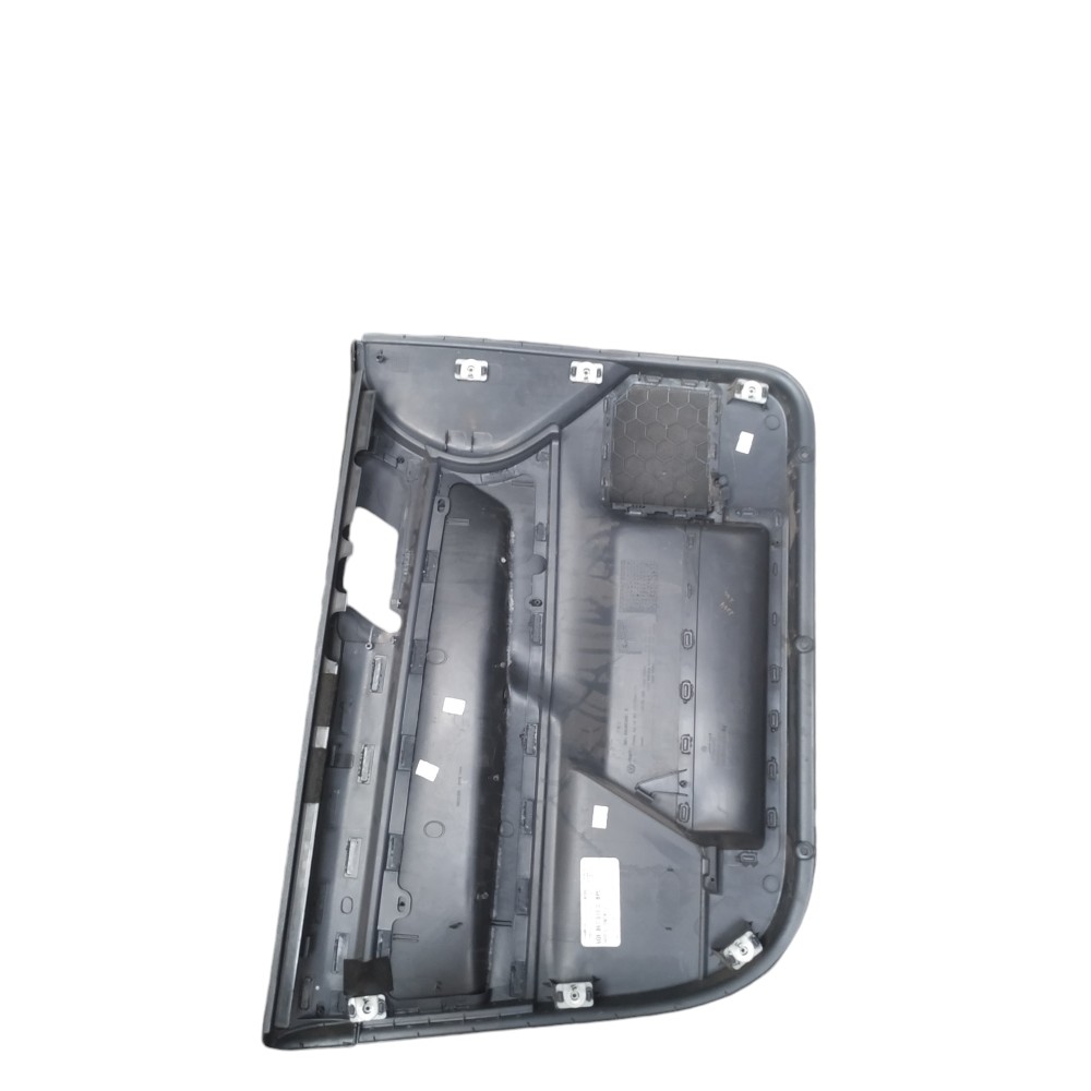 Forro Porta Dianteiro Direito Vw Polo 2014 Preto 2