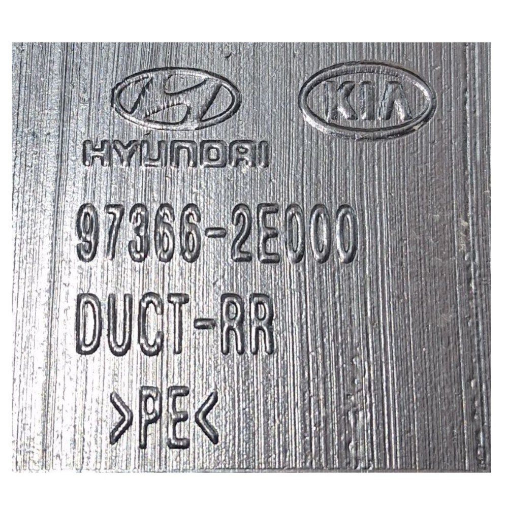 Duto Ar Condicionado Direito Hyundai Ix35 2014 973662e000 Preto 5