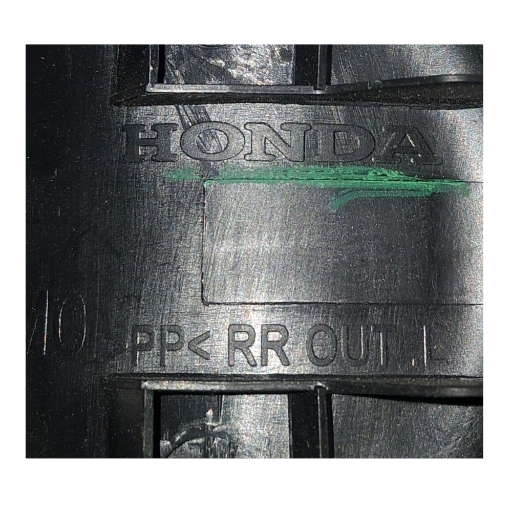 Moldura Trilho Banco Dianteiro Esquerdo Honda City 2010  Preto 6